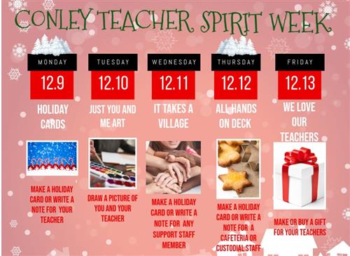 Teacher Spirit Week